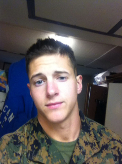 tonysnead08:  alexsterling291:  FUCK ME!!! FOREVER!!! militaryboysunleashed:  As promised… 20 year old Marine from Camp Lejeune, NC.   Plz marry me like ASAP! We would have one hell of a honeymoon! 
