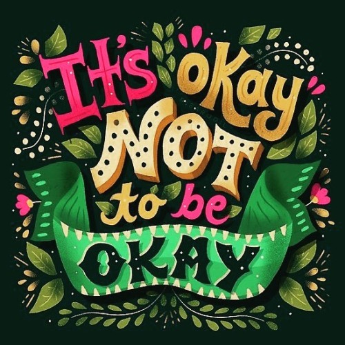It’s ok to be not ok #post #positivity #positivevibes #positivethinking #positivequotes #posit