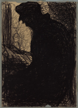 Georges Seurat (French, 1859-1891), Le Liseur