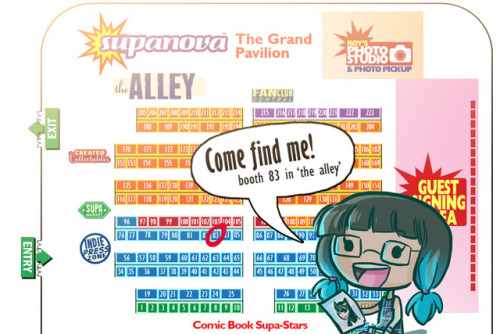 I’m going to be at Supanova Melbourne this weekend!I will be in ‘The Alley’ all weekend 