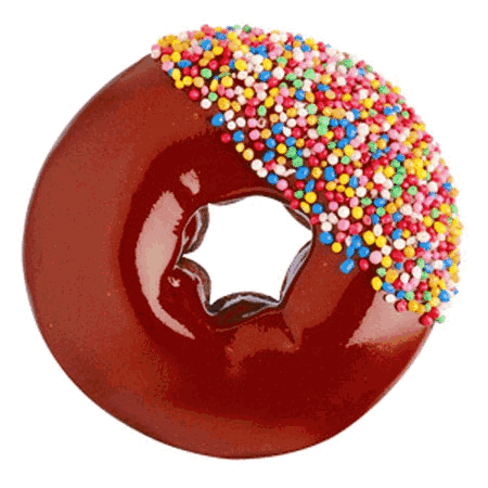 gifini:I Love Donut Days. I love Tumblr and I love Eat :)