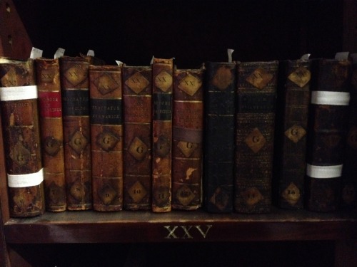 erikkwakkel: Sleeping beauties Resting, that is what these old books appear to be doing. And they de