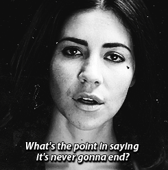 fymarinaandthediamonds:  You’re a coward to the end 