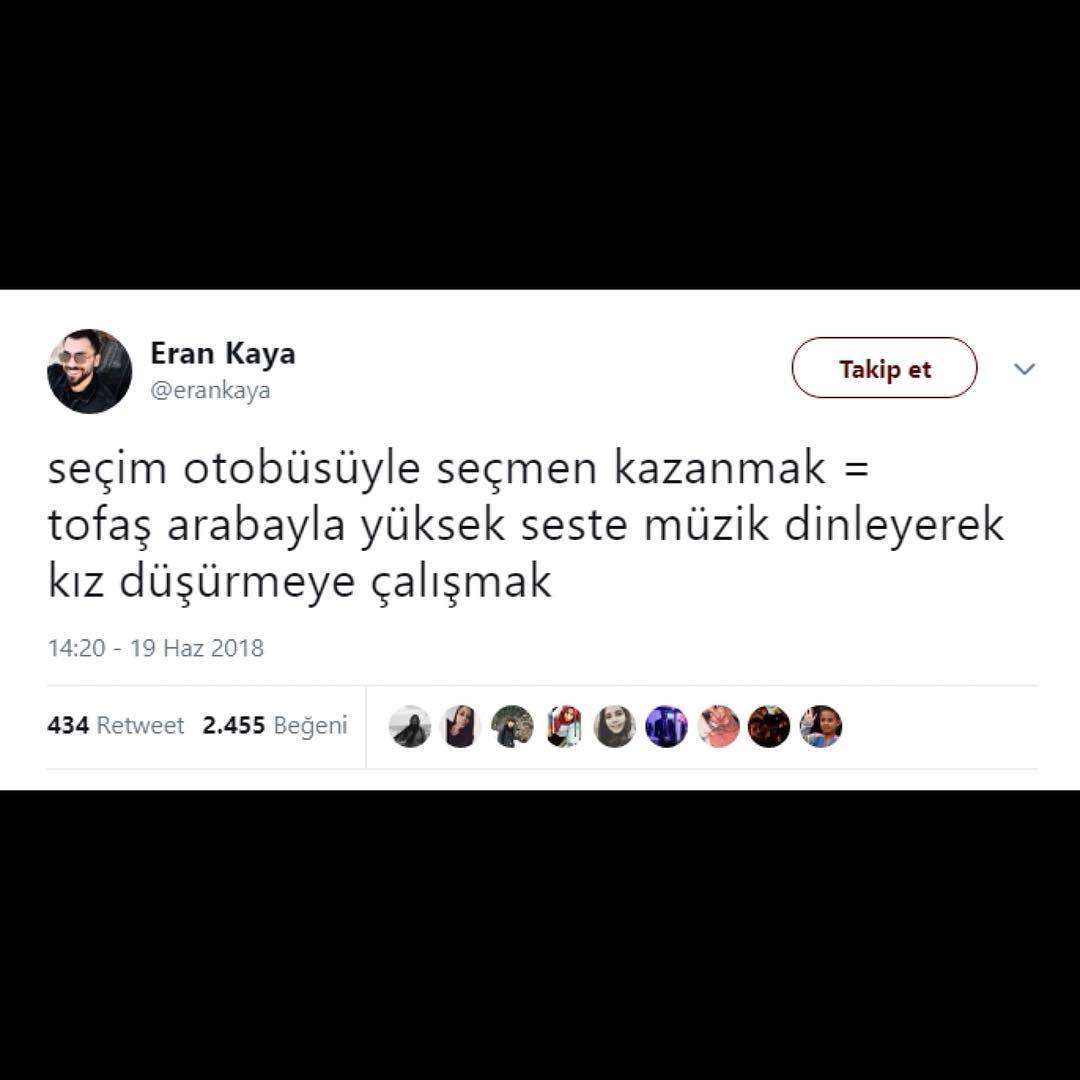 Seçim otobüsüyle seçmen...