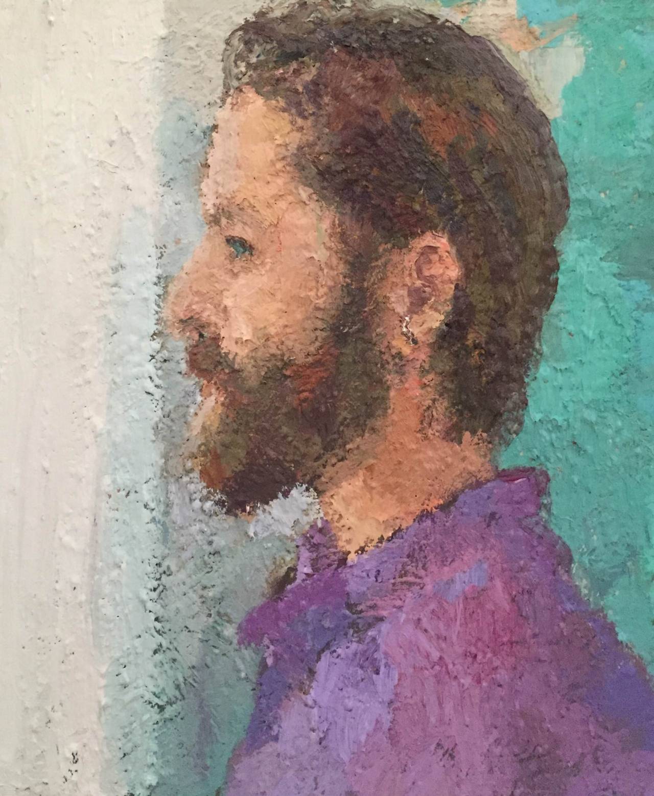 ydrorh:  Untitled, 2015, Oil on canvas, 60x50 cmhttp://www.yisraeldrorhemed.com/https://www.flickr.com/photos/yisrael_dror_hemed