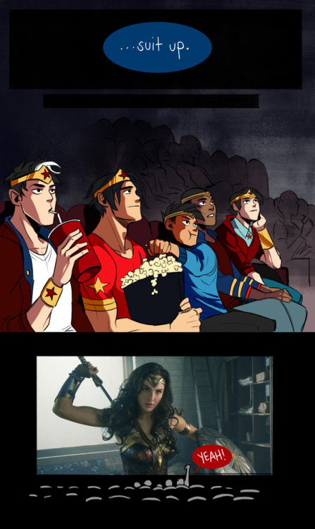 inkydandy: Priority mission. I hope everyone had a great Wonder Woman day and grabbed those free com