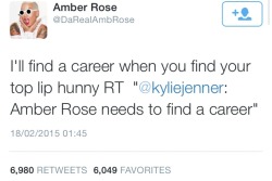 quitethefreak:  girlwiththetattoosxo:  blxckdiamond:soulfullyliving:  onlyblackgirl:  Shit  😭😂👏  !!!!!!! I love you amber !!!!  But did this really happen….  Yassssssss  AmbRose and not AmberRose? Calling fake, but it&rsquo;s true tho.