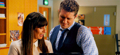 glee re-watch » the quarterback“he was my person.”