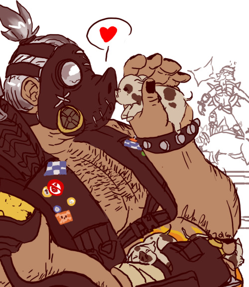 ludwigplayingthetrombone: i rlly like roadhog’s design