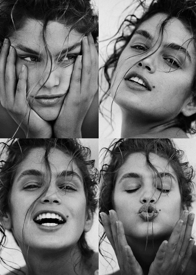 dailyactress: Cindy Crawford photographed by Marco Glaviano, 1989.