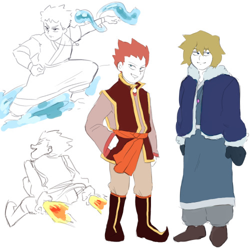 ldeefixe: watermelonstar: ok OK SO @ldeefixe had the atla au content that i enjoyed and that i was g