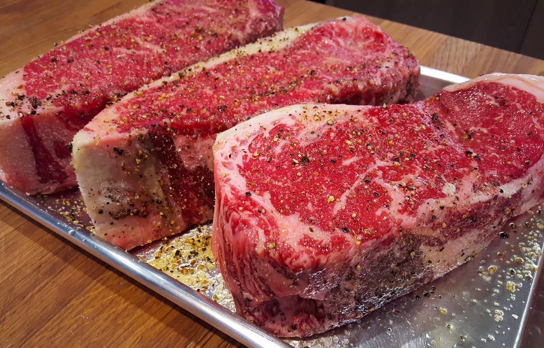 whenchefstravel:  I can’t expect people to live on ribeyes. So tonight, prime,