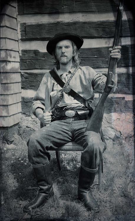 revoltedstates:Impression of a private in Co. G, 1st Colorado Infantry, summer 1861.