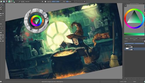 metroidvanias: Krita - Free Photoshop Alternative Wrestled with The Gimp’s interface long enou