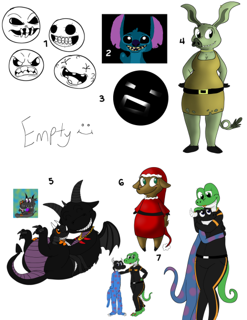 Doodle Dump 3 by ~ploki52descriptions are there!