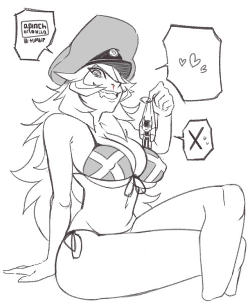 apinchofvanilla:  Indulging in more manga fanart- have some Black General-san