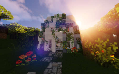 An overgrown Grecian shrine I built.(P.S&hellip; click on the pics for better quality)