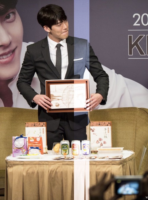 150424 Woo Bin Press Conference In Taiwan