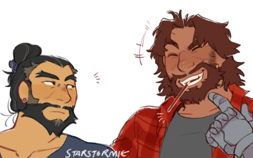 starstormie: OK SO @cawaiiey​ REMINDED ME IT WAS POCKY DAY SO WE DID A COLLAB ABT IT!!  enjoy h