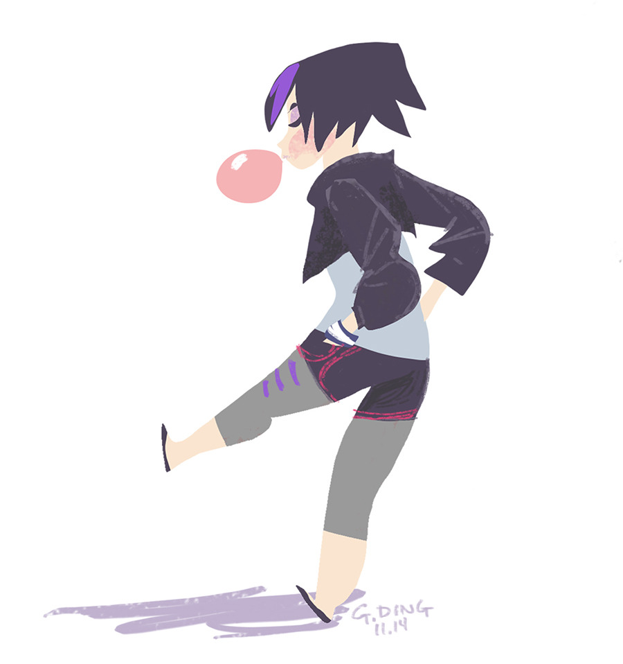 anordinaryadventurer:  WOMAN UP!  mah love GoGo~ &lt;3 &lt;3 &lt;3