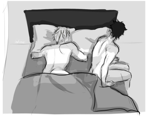 helenka-ya:  and again looong postI just want something about BokuAka and…make some sketch…and…can’t stop =_= 
