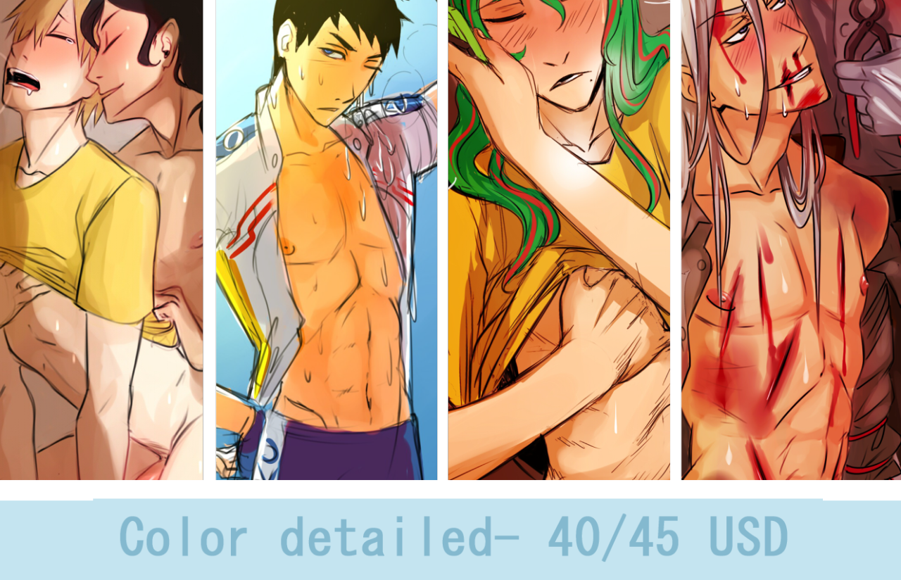 wideop3n:  Officially opening commissions~!  -Lineart/greyscale  (1-2 layers) :