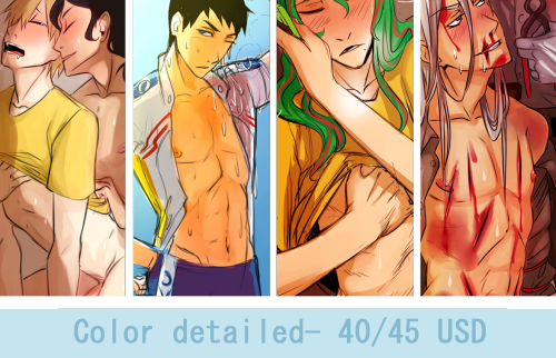 XXX wideop3n:  Officially opening commissions~! photo