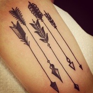 make-up-alley:Arrow tattoos