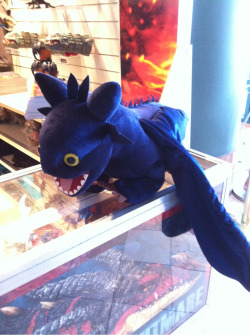 A not for sale gigantic Toothless plushy!