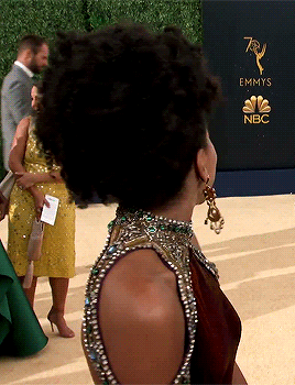 Sex letitiawrights:Zazie Beetz at the 2018 Emmys pictures