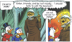 Glitteringgoldie:  “Donald Duck Laughs In The Face Of Death! Didn’t You Know?”