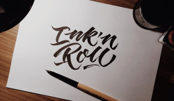 type-lover:  Ink’n Rollby Thiago Bellotti