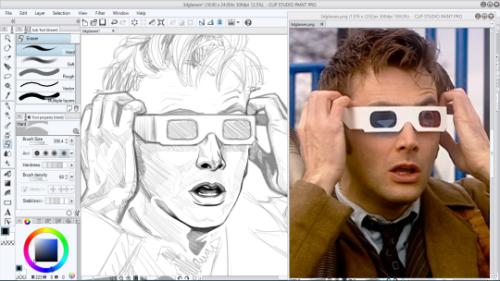 jem-scribbles:Finished!  =)  Thought I’d throw the work in progress pics in for fun, and then the pi