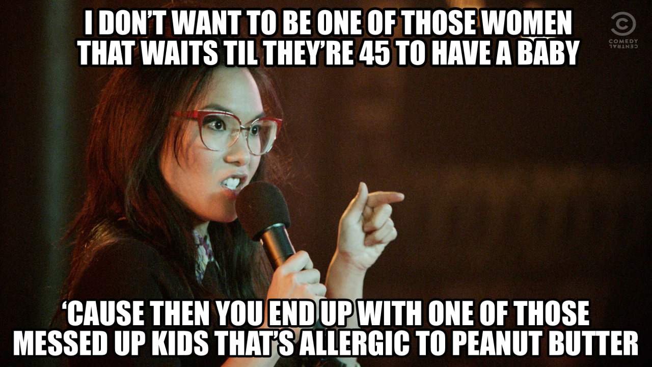 comedycentralstandup:  Your Joke of the Day from Ali Wong. Watch the full clip here. 