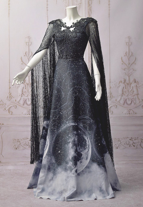 evermore-fashion: Wulgaria ‘Ombre Moon & Gothic Elven Wedding Gown’ Collection [x]