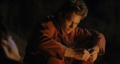 le-passager:    “There is no reason to know the time. We are timeless.”  My Own Private Idaho (1991) - River Phoenix