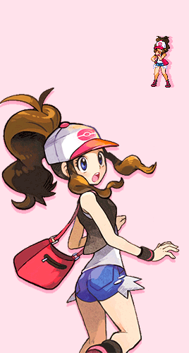 sealedruins:T H E  H E R O I N E  A P P E A R S ! ! !          ↳ Hilda requested by @nebulaesailor