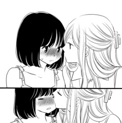 yuri-seeker:  Sometimes passionately kissing