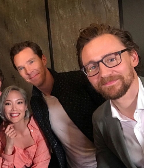 thehumming6ird: Tom, Pom &amp; Ben behind the scenes filming with the KoreanEnglishman