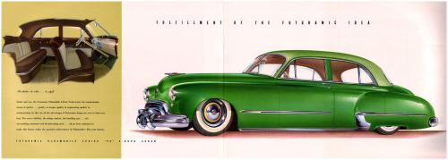 Porn photo slammedbrochurecars:  1948 Oldsmobile Series
