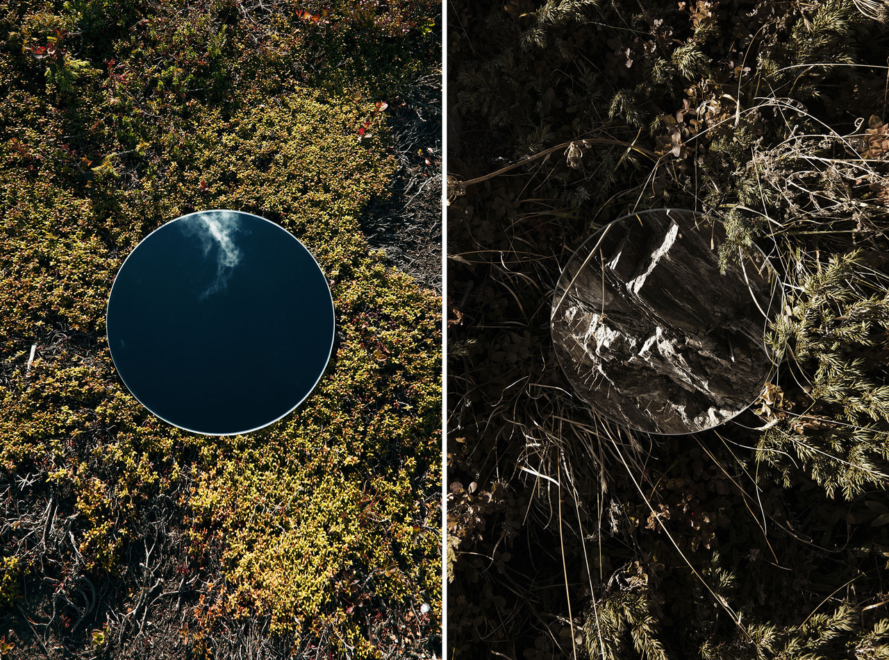 escapekit: Reflections Photographer Sebastian Magnani carefully positions round mirrors