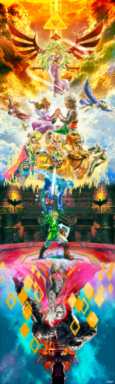 The Legend of Zelda: Skyward SwordSkyward Sword fanart by L-DAWOLF.
