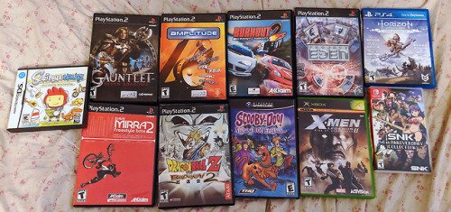 I picked up quite a few games at the beginning of the month! Highlights include Gauntlet Seven Sorro