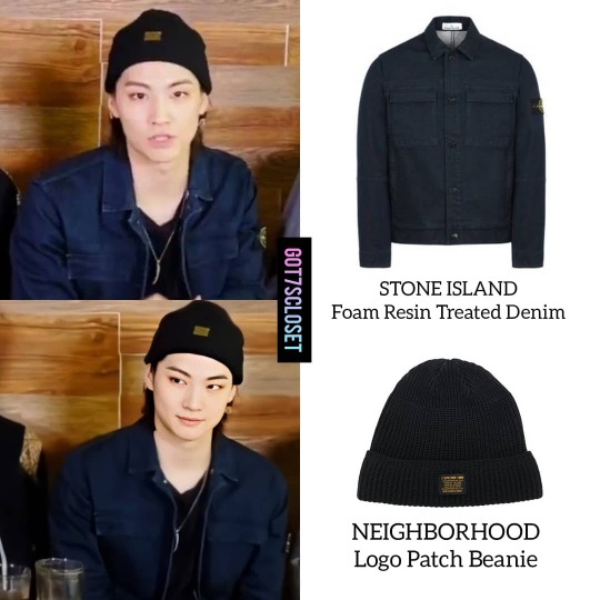 GOT7's Closet — [180604] Jaebum wearing SUPREME - Overdyed Ribbed