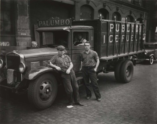 Walker Evans - Truckdrivers, New York City, 1934