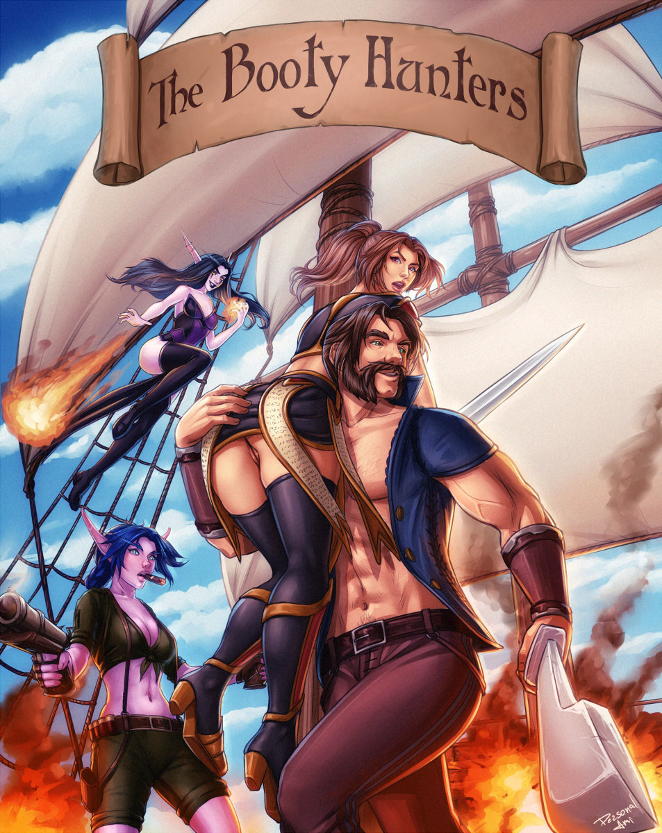 newadultcomics:  Personalami - The Booty Hunters (World of Warcraft)