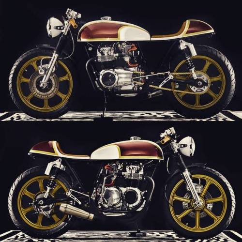 ☕ @caferacer.brasil ☕♠ #garage #moto #vintage #oldschool #motorbike #motorcycle #retro #bobber #trac