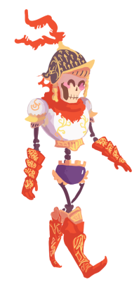 magolorssoul:knight au papyrus ?