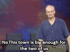 bloodyoathmate:  Scene’s from a hat:  Lines you wouldn’t hear in a Western 