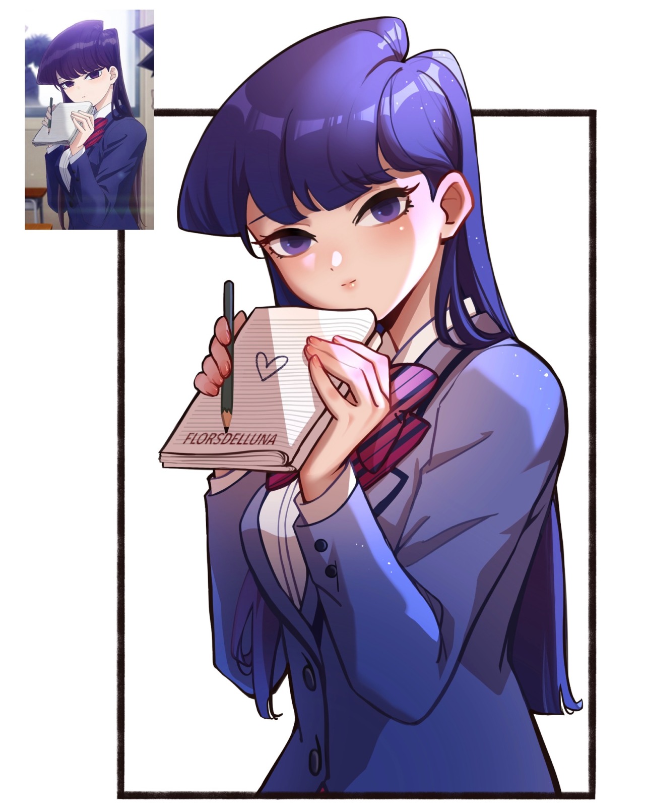 komi-san wa komyushou desu, Tumblr